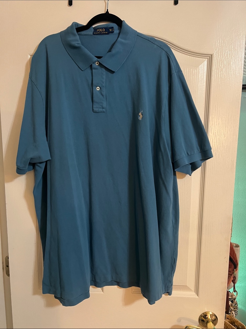 Polo by Ralph Lauren Blue-Green Short-Sleeve Polo Shirt